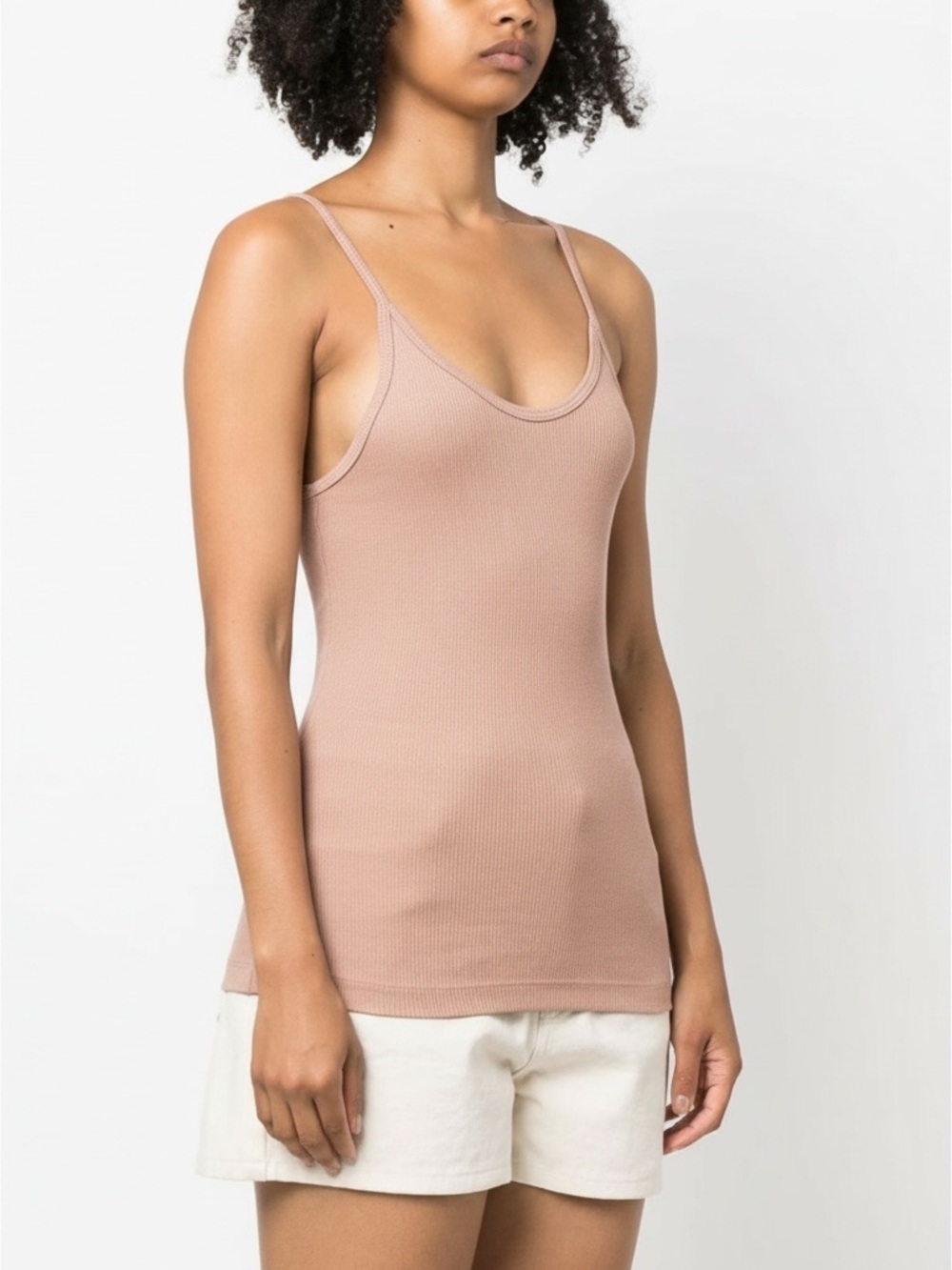 NWT Agolde Cali ribbed tank fairy pink small